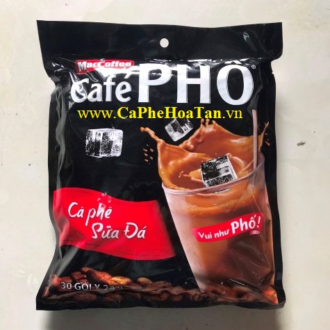 ca phe sua da 30 goi 24g